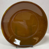Bowl - 9 - Brown Stacked Glass