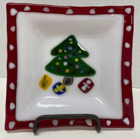 A Rose - Plate - Christmas