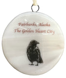 Ornament - Golden Heart City - Raven
