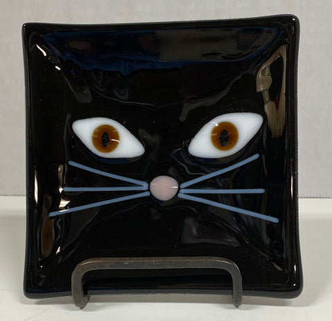 Plate - Cat Black