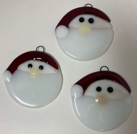 Ornament - Santa Snowball