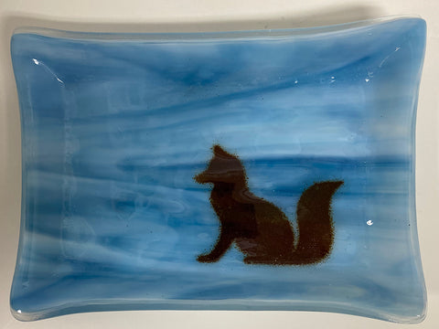 Soap Dish - Blue Fox