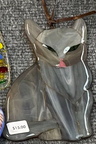 Suncatcher - Cat, Grey